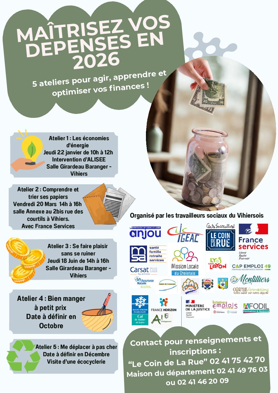 Des ateliers pour comprendre, agir et optimiser ses dépenses