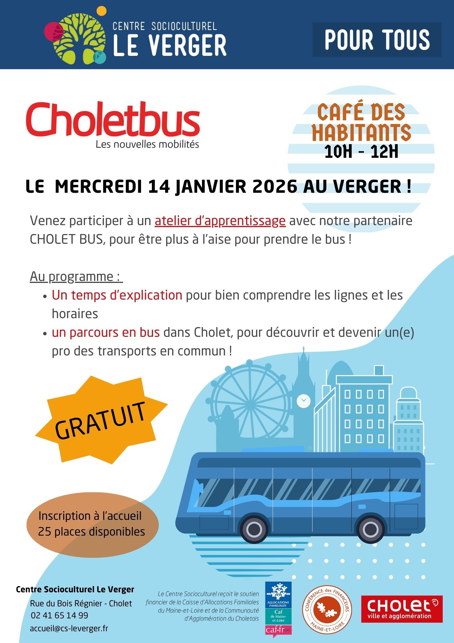 Café des habitants - Le Verger