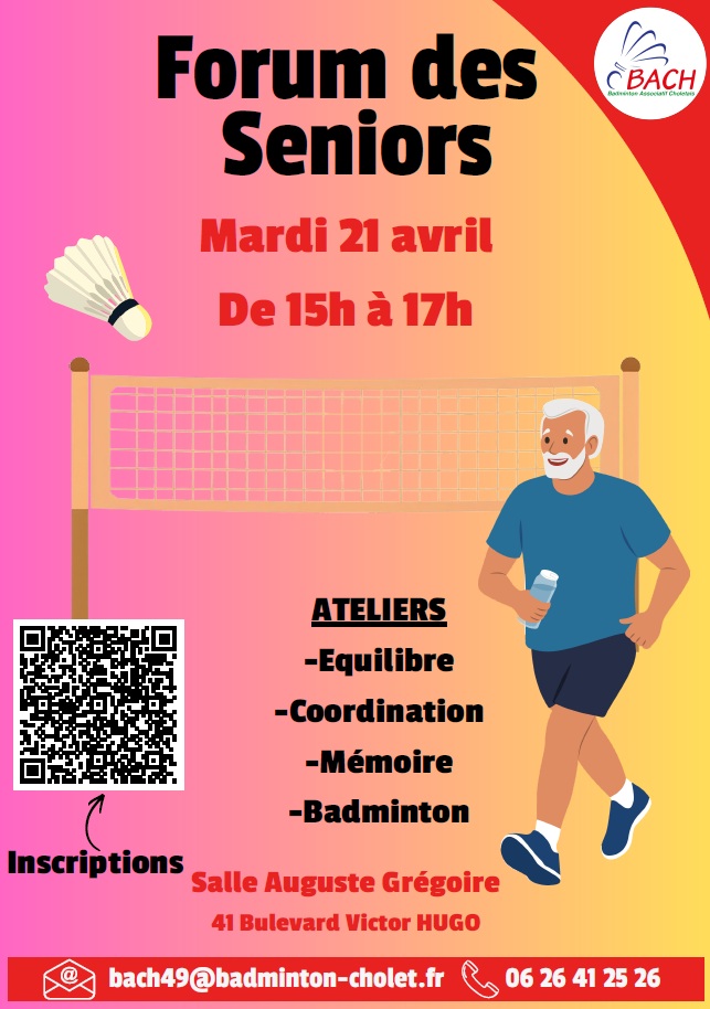 Forum sénior sportif Cholet