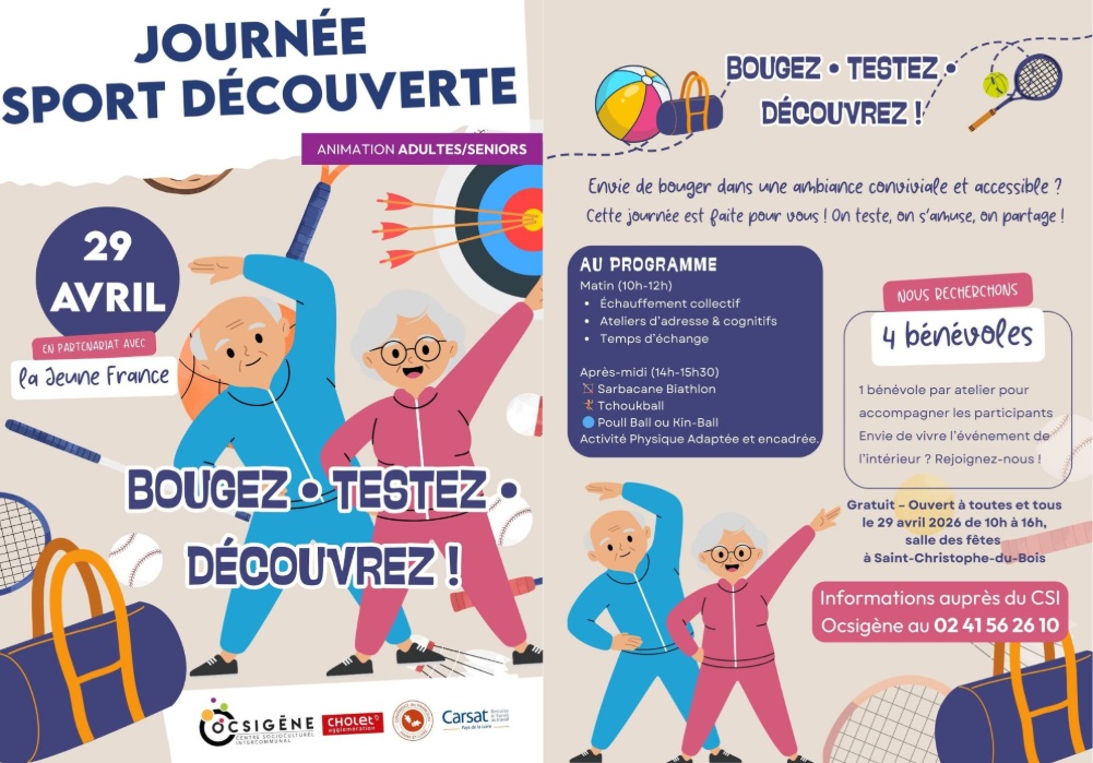 Journée sport découverte Cholet