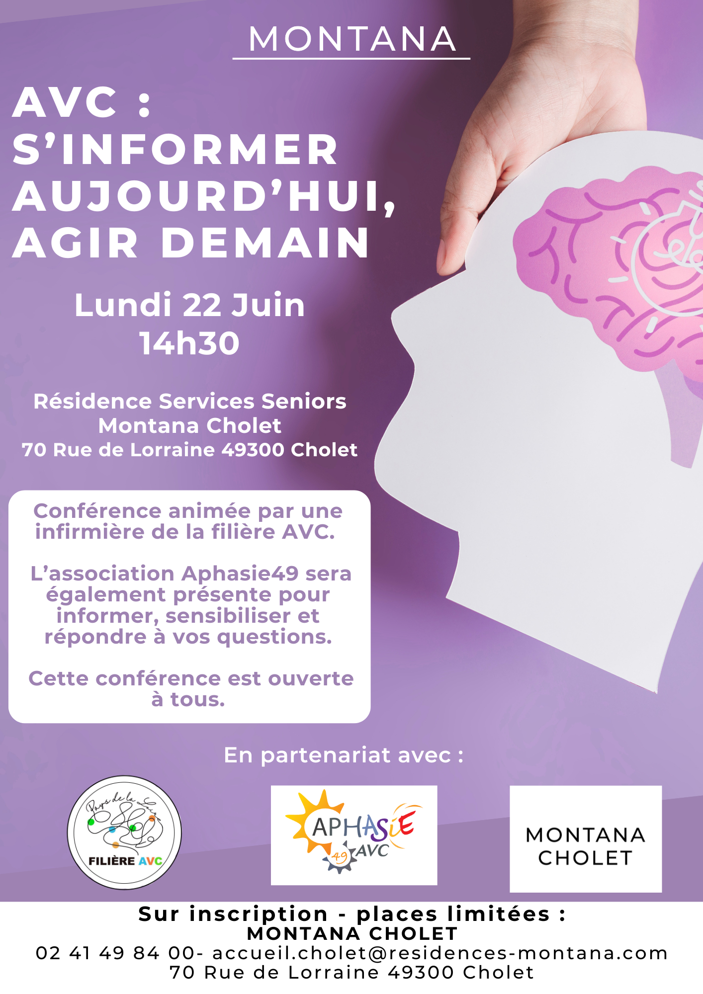 Sensibilisation AVC